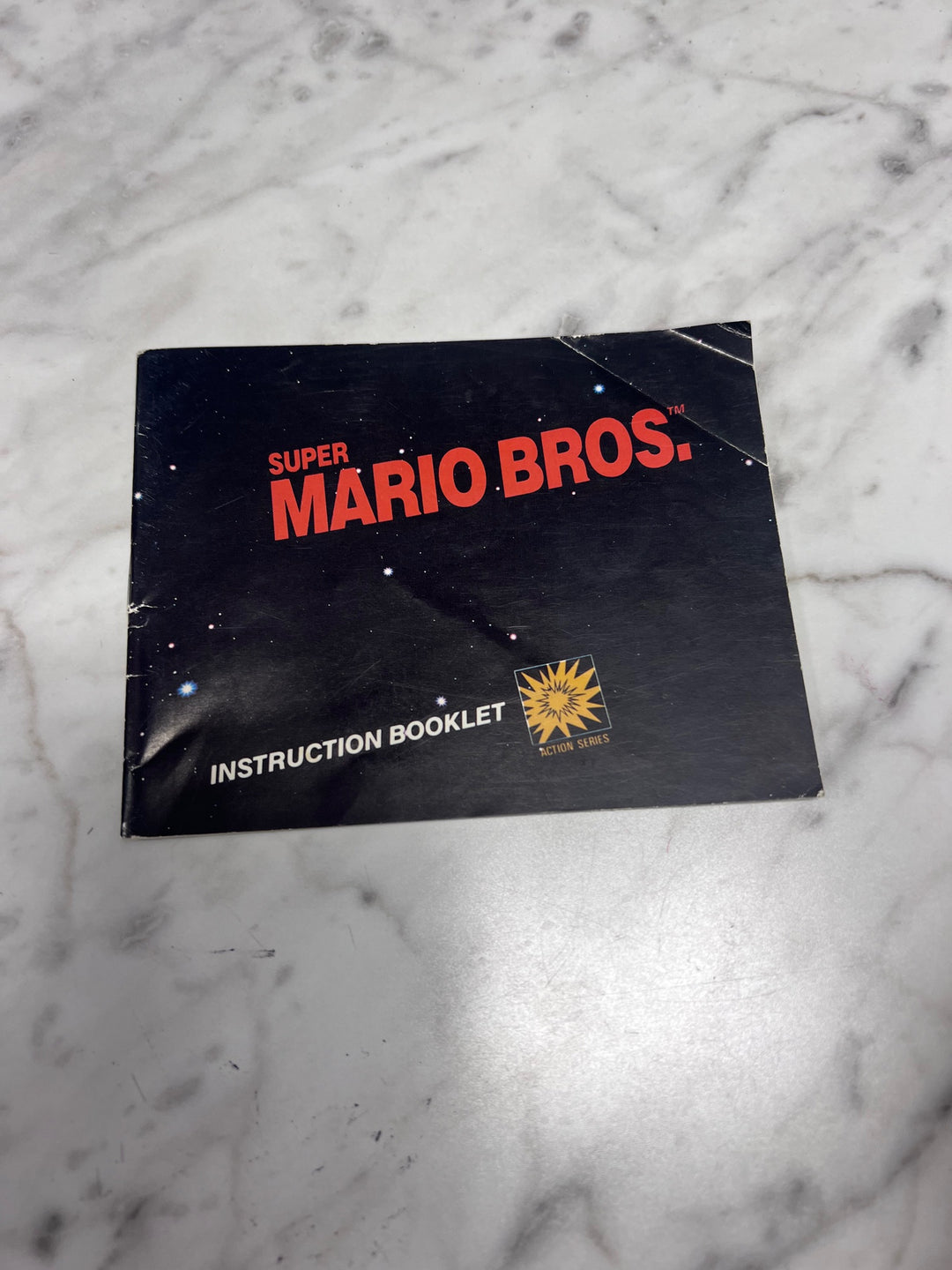 Super Mario Bros NES Original Nintendo MANUAL ONLY MO11425