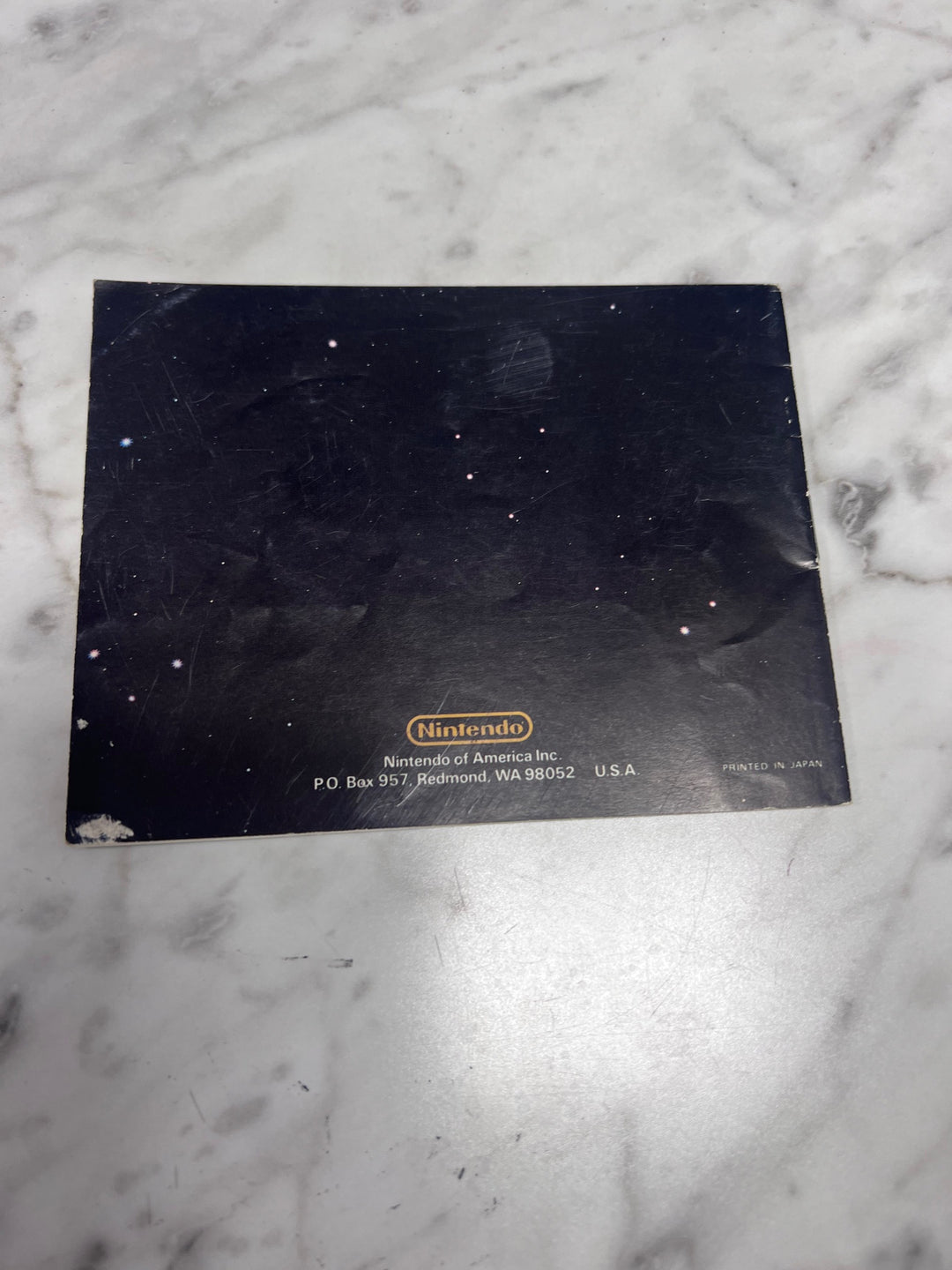 Super Mario Bros NES Original Nintendo MANUAL ONLY MO11425