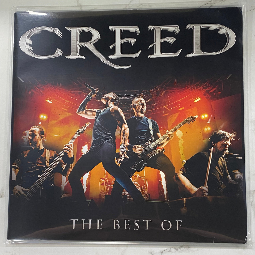 Creed - The Best Of (U.S. 2025 Silver Marble Pressing) Very Good Plus VR91226