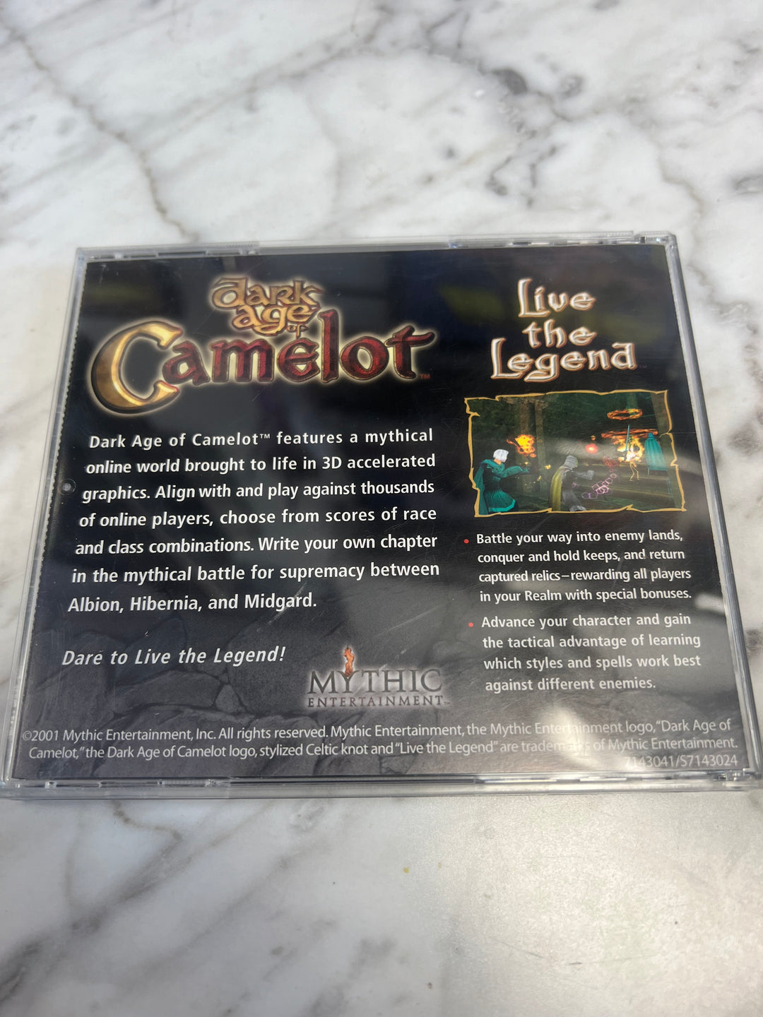 Dark Age of Camelot Jewel Case PC CD-ROM    PC73124