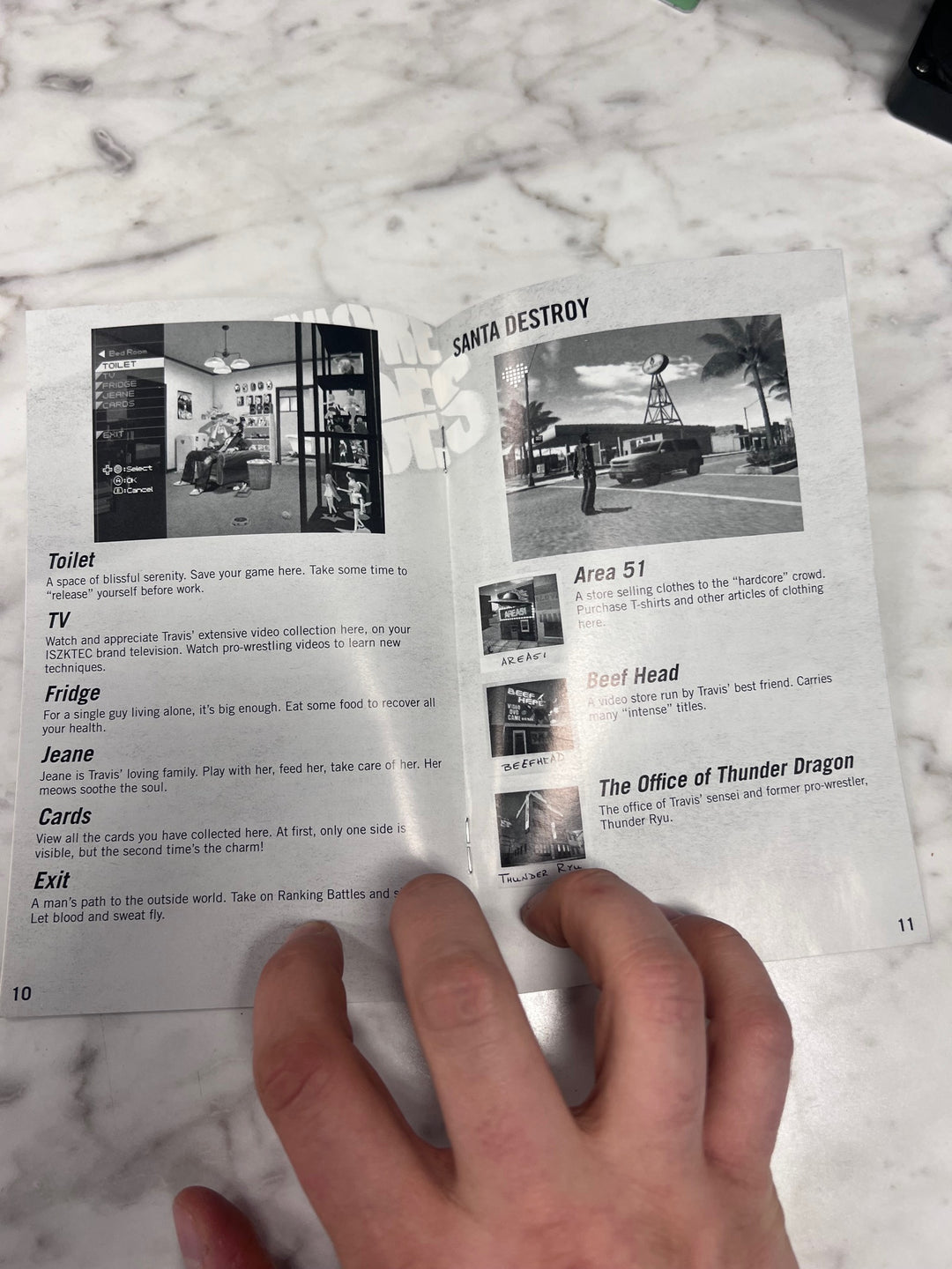 No More Heroes Nintendo Wii MANUAL ONLY MO11425