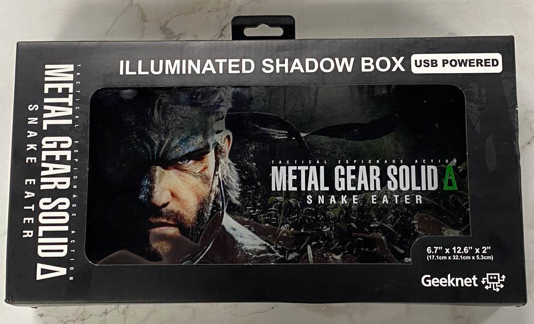 Metal Gear Solid Delta: Snake Eater Illuminated Shadow Box Geeknet NT91726