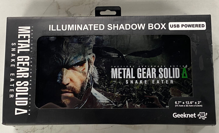 Metal Gear Solid Delta: Snake Eater Illuminated Shadow Box Geeknet NT91726