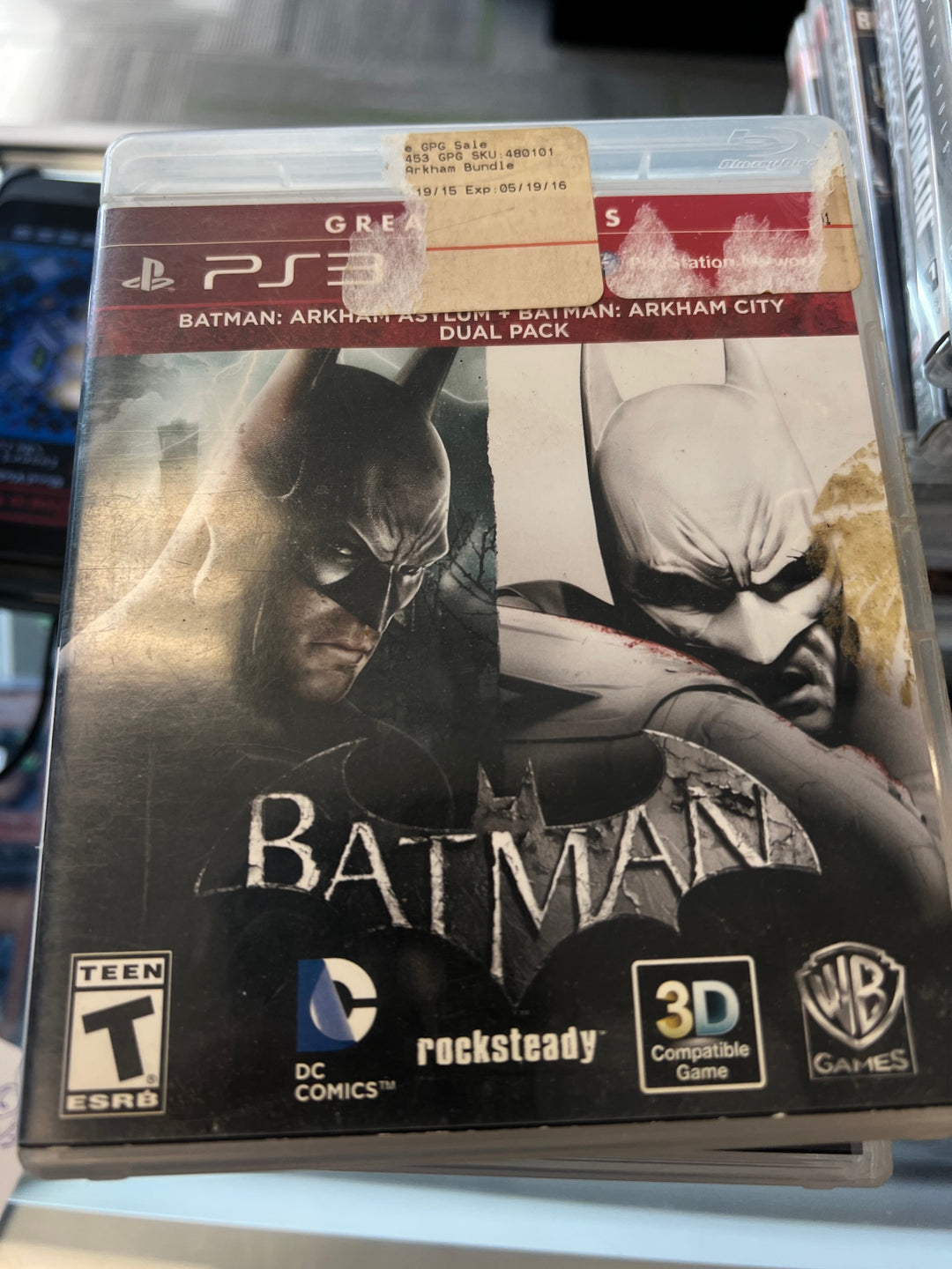 Batman: Arkham Asylum And Batman: Arkham City Dual Pack - PS3 P51325