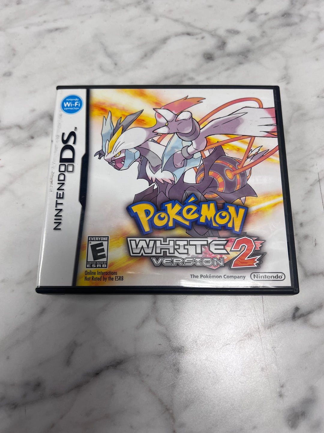 Pokemon White Version 2 Nintendo DS CASE AND MANUAL ONLY MO11425