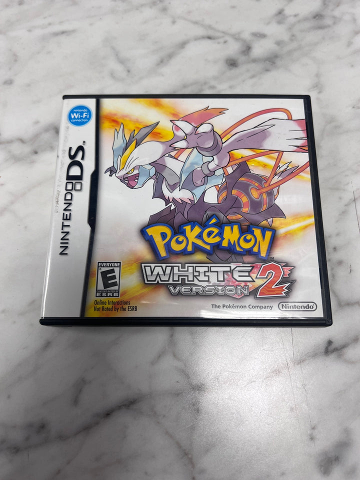 Pokemon White Version 2 Nintendo DS CASE AND MANUAL ONLY MO11425
