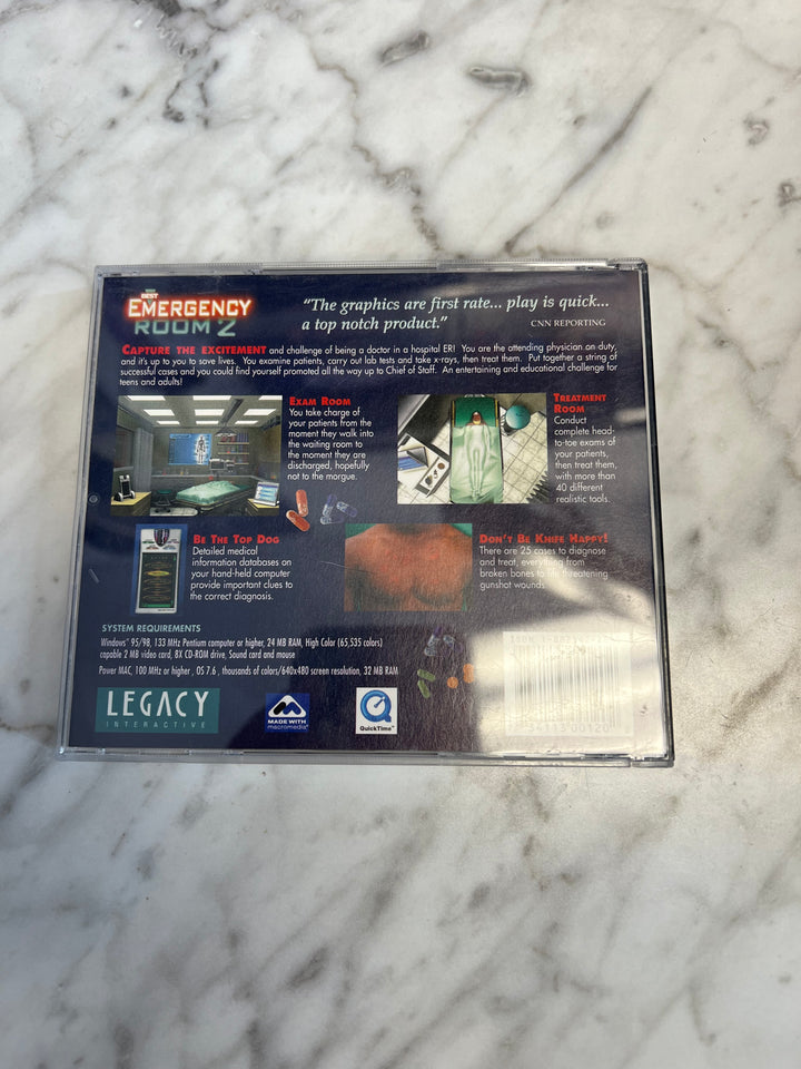 The Best of Emergency Room 2 Jewel Case PC CD-ROM    PC73124
