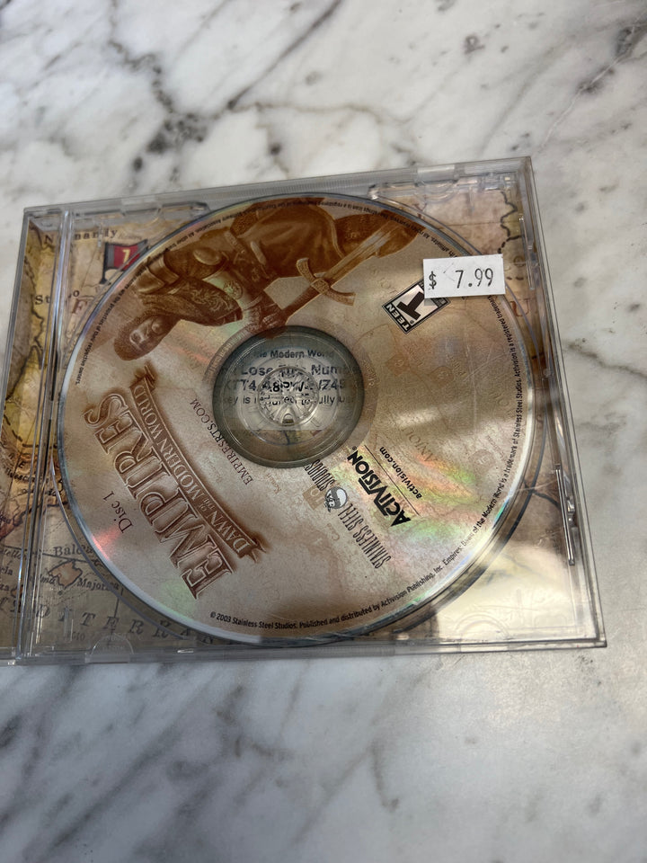 Empires Dawn of the Modern World Jewel Case PC CD-ROM    PC73124