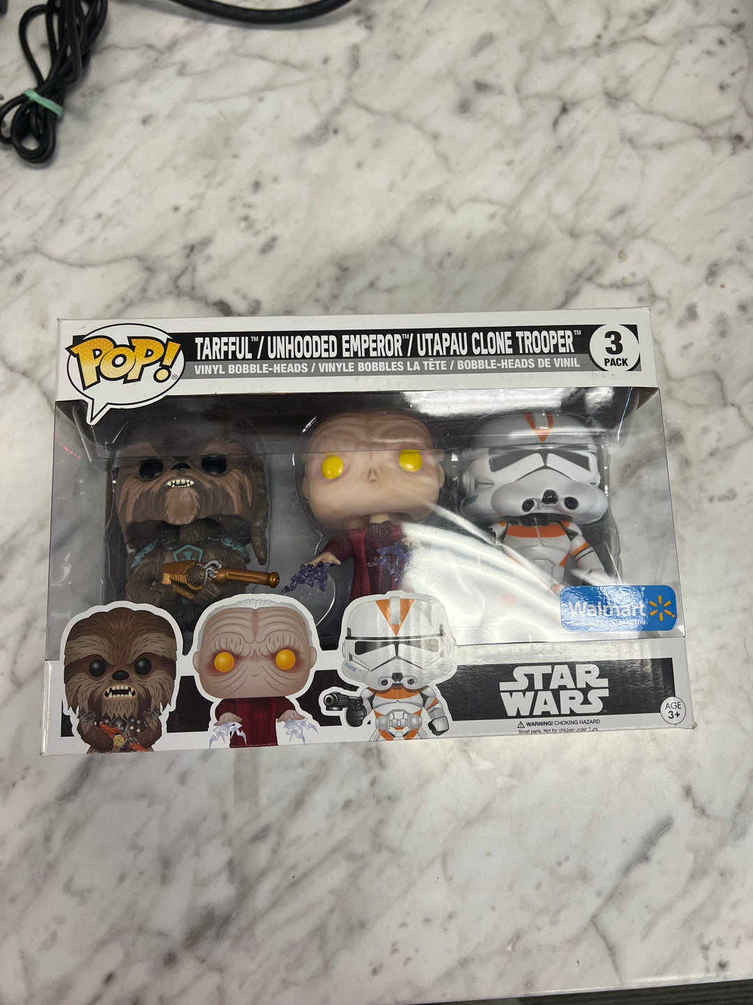 Funko Pop! Vinyl: Star Wars - SW - 3 Pack - Revenge Sith - Walmart (Exclusive)  FP101424