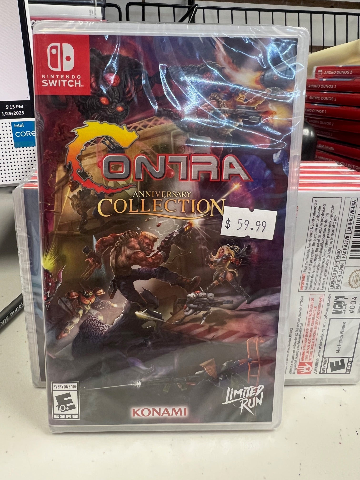 Contra Anniversary Collection - Nintendo Switch N21425 – Core Gaming