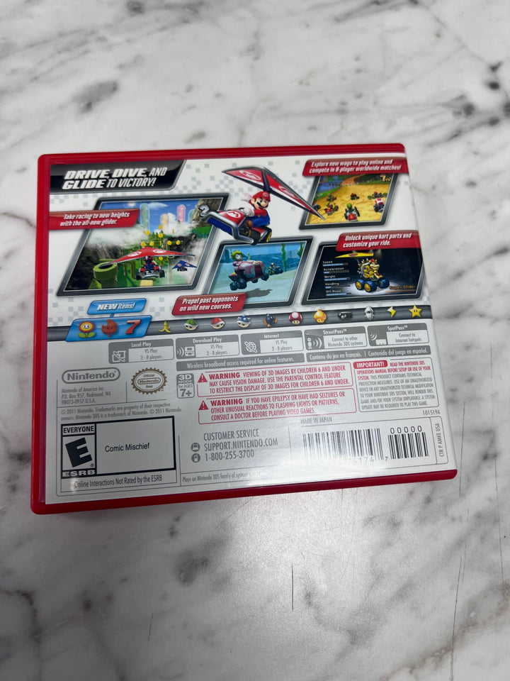 Mario Kart 7 Nintendo 3DS CASE & MANUAL ONLY MO11425
