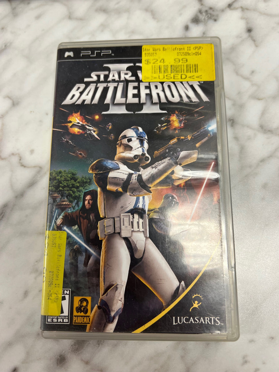 Star Wars Battlefront II PSP Case and Manual only – Core Gaming