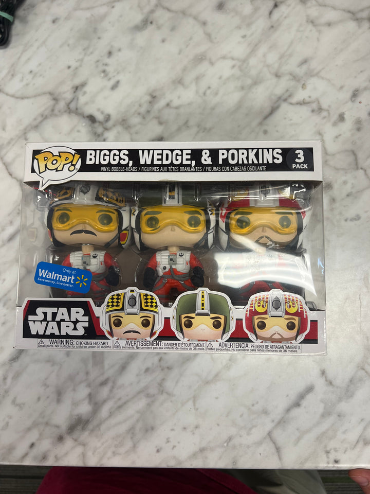 Funko Pop! Vinyl: Star Wars 3 Pack - Biggs, Wedge, Porkins - Walmart (Exclusive)   FP101424