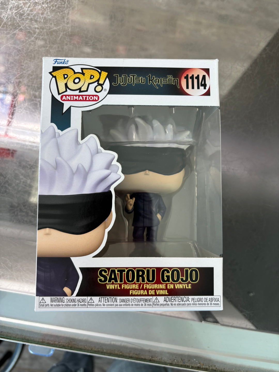 Funko Pop! Satoru Gojo #1114 Jujutsu Kaisen FP8826