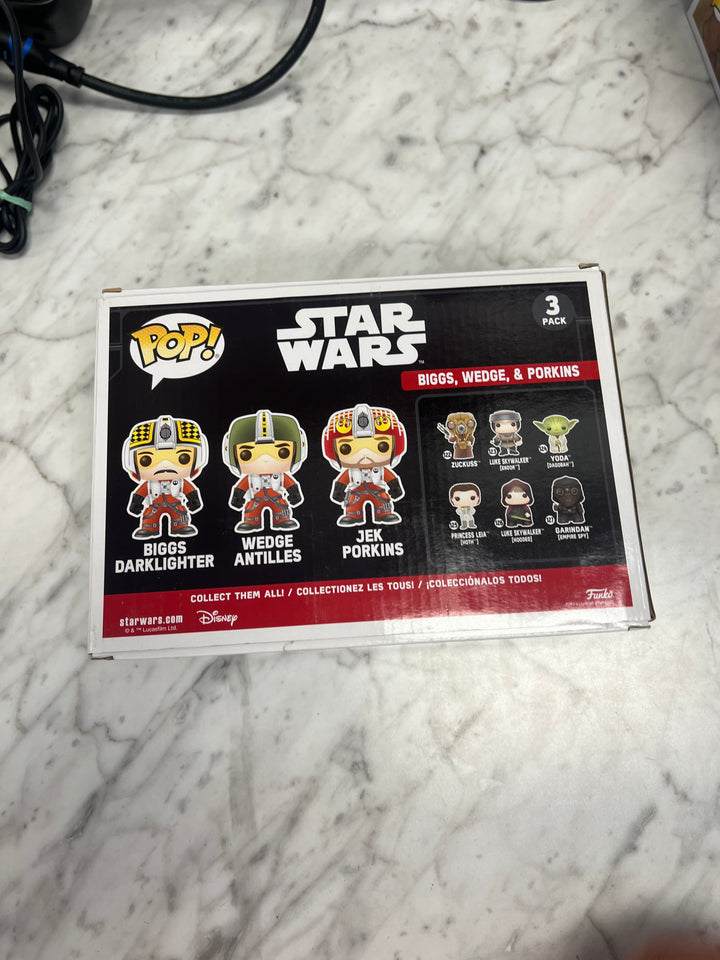 Funko Pop! Vinyl: Star Wars 3 Pack - Biggs, Wedge, Porkins - Walmart (Exclusive)   FP101424