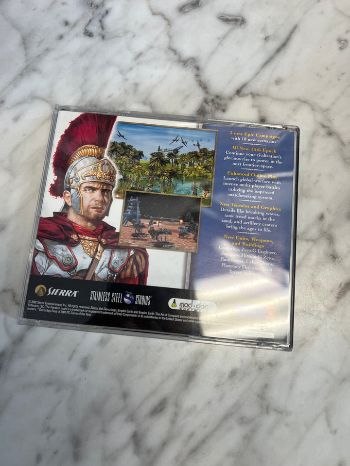 Empire Earth The Art of Conquest Expansion Jewel Case PC CD-ROM    PC73124