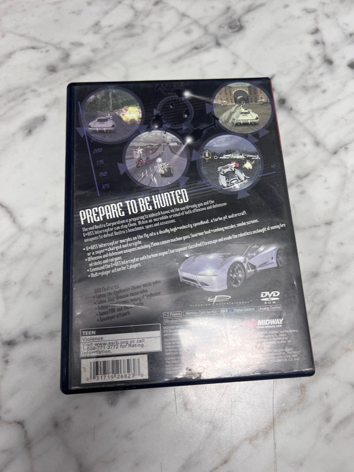 Spyhunter for PS2 Playstation 2 CASE & MANUAL ONLY MO11425