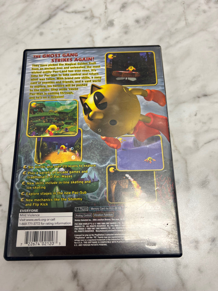 Pac-Man World 2 Playstation 2 Case and manual only