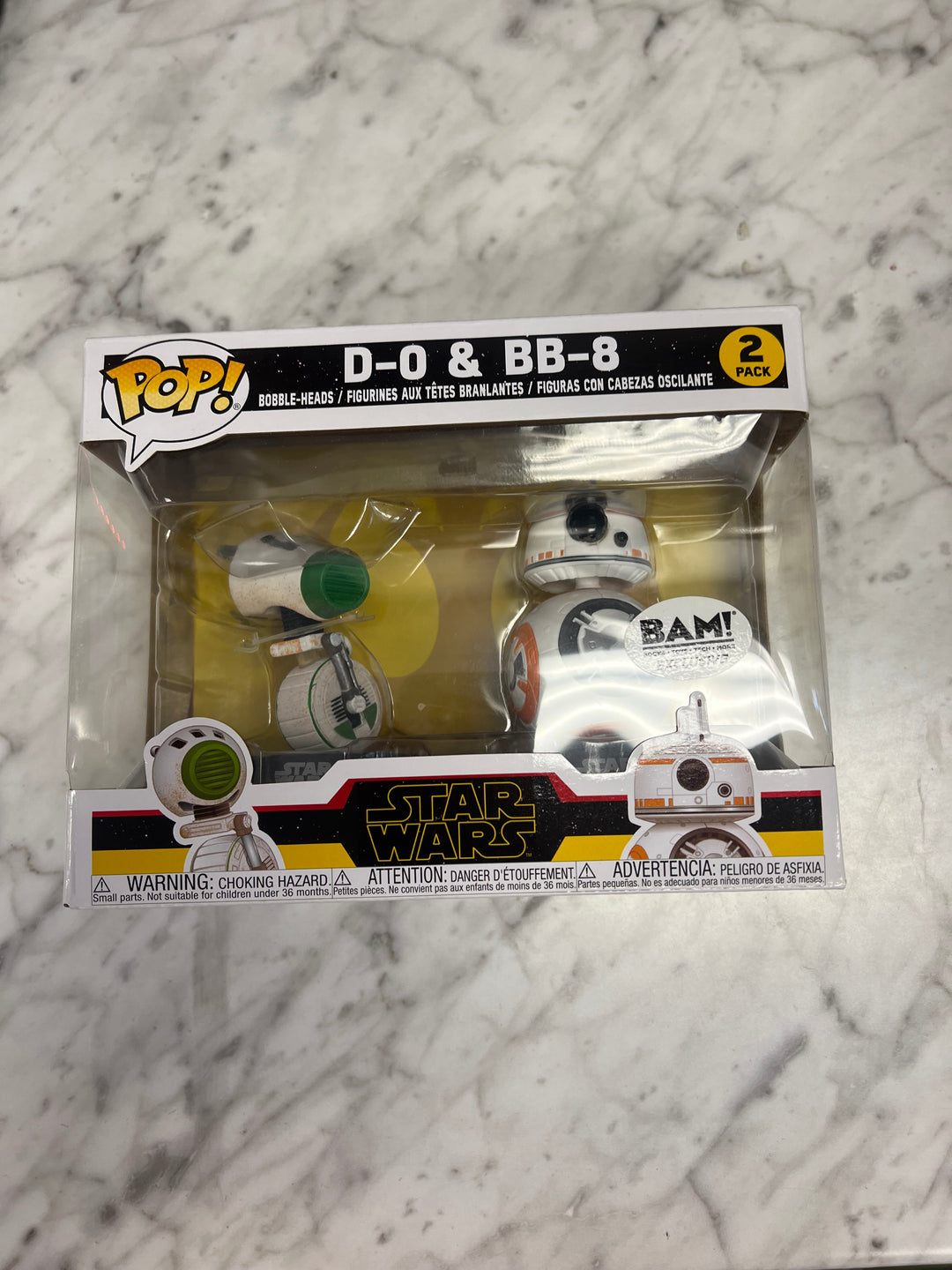 Star Wars Funko Pop 2-Pack D-0 And BB-8 BAM Exclusive   FP101424