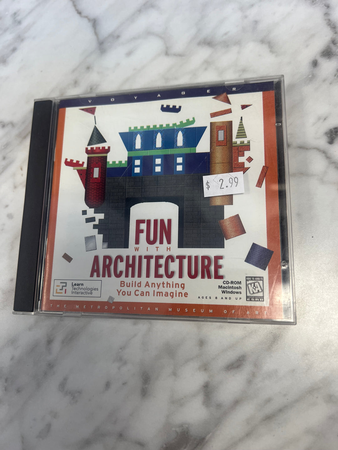 Fun with Architecture Jewel Case  PC CD-ROM    PC8124