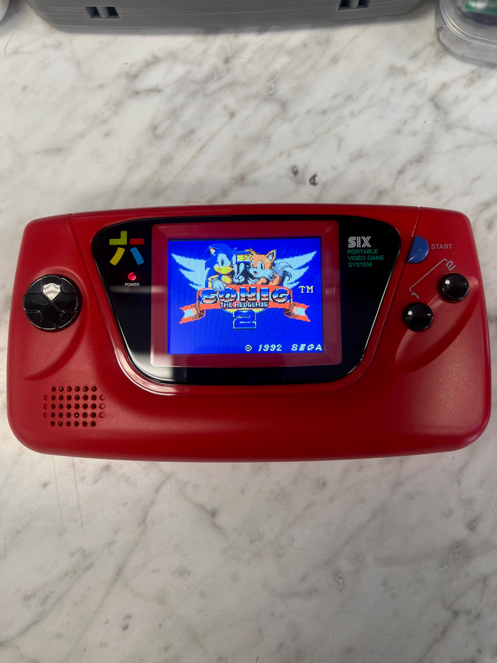 Sega Game Gear Console w/ IPS Screen and recapped GG8625