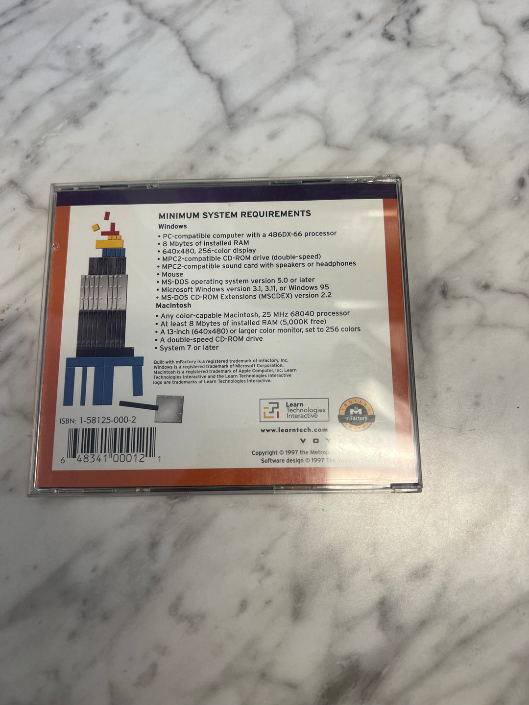 Fun with Architecture Jewel Case  PC CD-ROM    PC8124