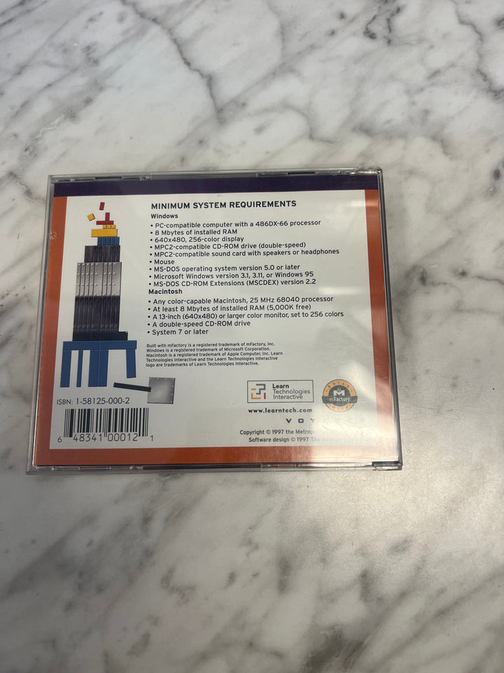 Fun with Architecture Jewel Case  PC CD-ROM    PC8124