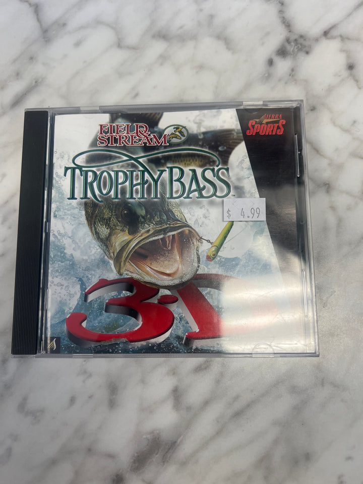 Field & Stream Trophy Bass 3-D Jewel Case  PC CD-ROM    PC8124
