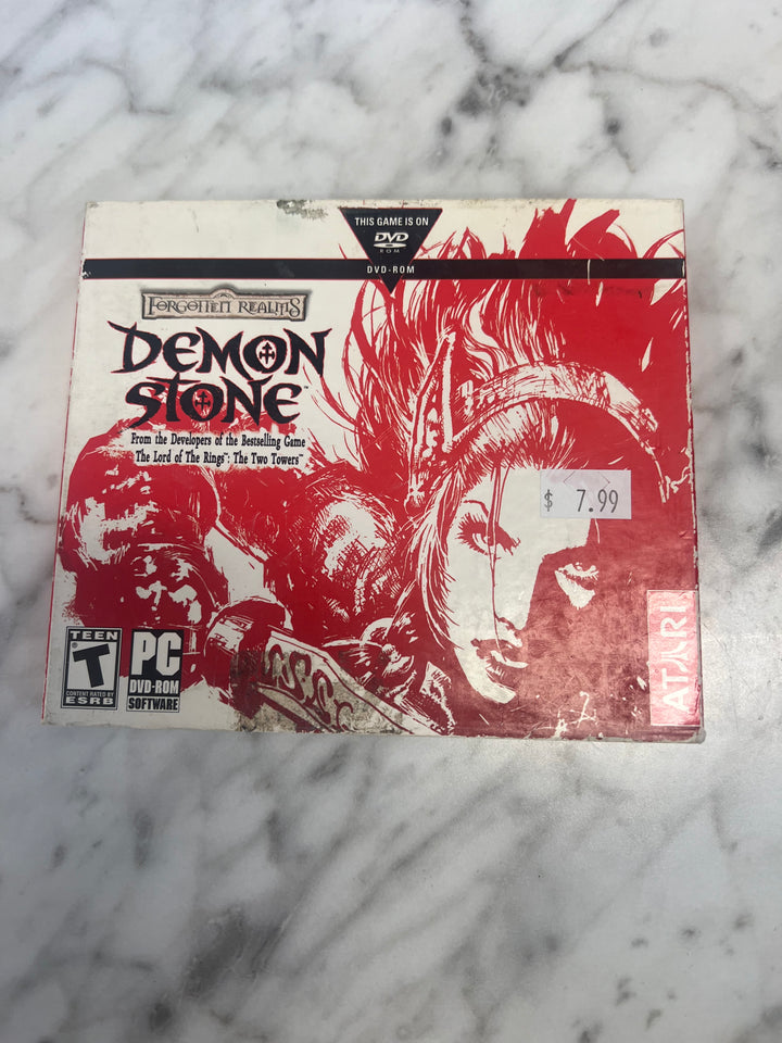 Forgotten Realms Demon Stone Jewel Case  PC DVD-ROM    PC8124