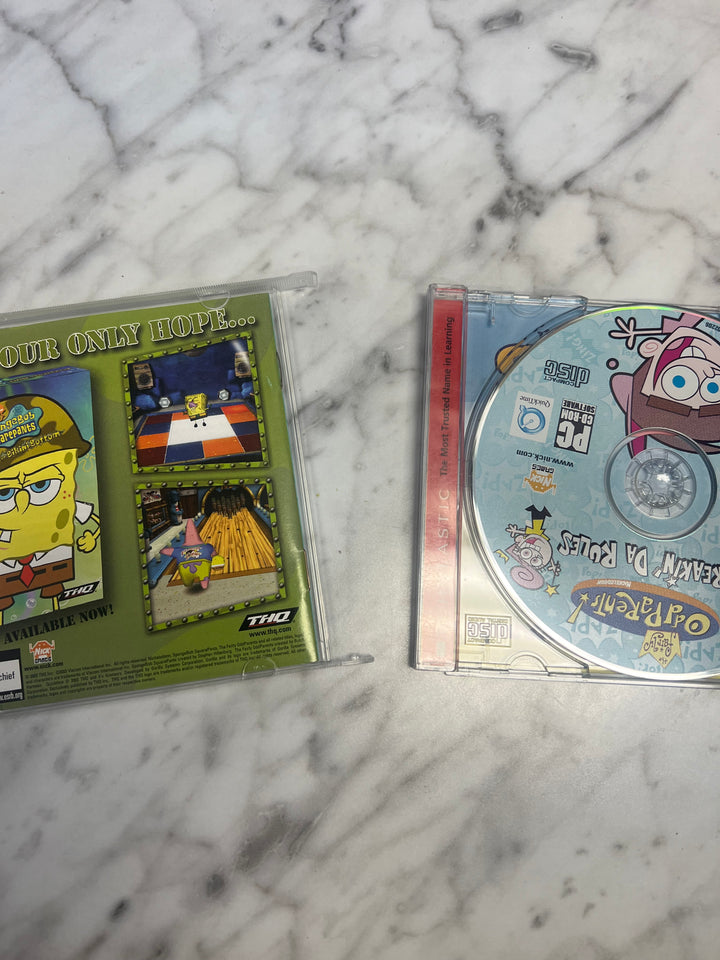 Fairly Odd Parents Breakin' Da Rules Jewel Case  PC CD-ROM    PC8124