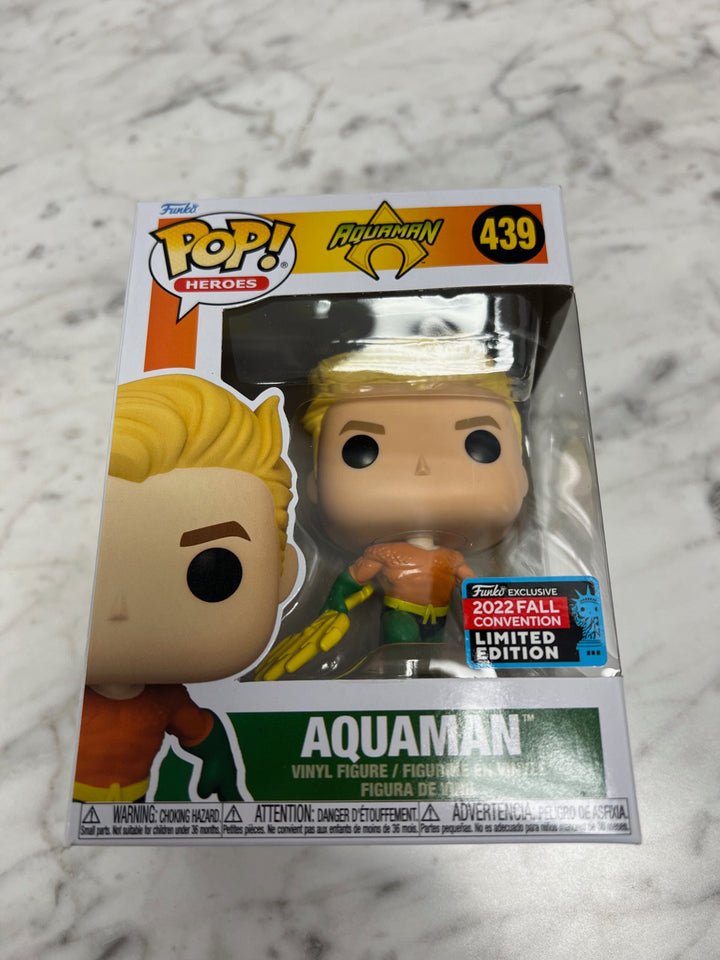 Aquaman Funko Pop figure #439 2022 Convention exclusive