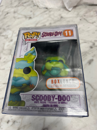 Pop! Art Series Scooby-Doo! Box Lunch Exclusive #11 w/ protector funko pop figure