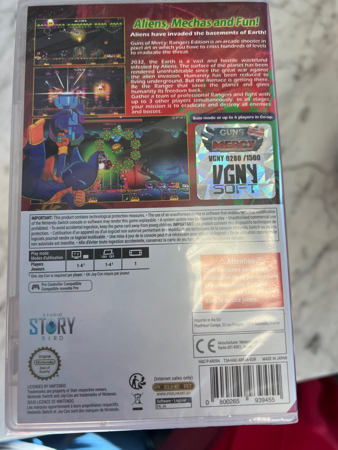 Guns of Mercy Rangers Edition - Nintendo Switch S12825