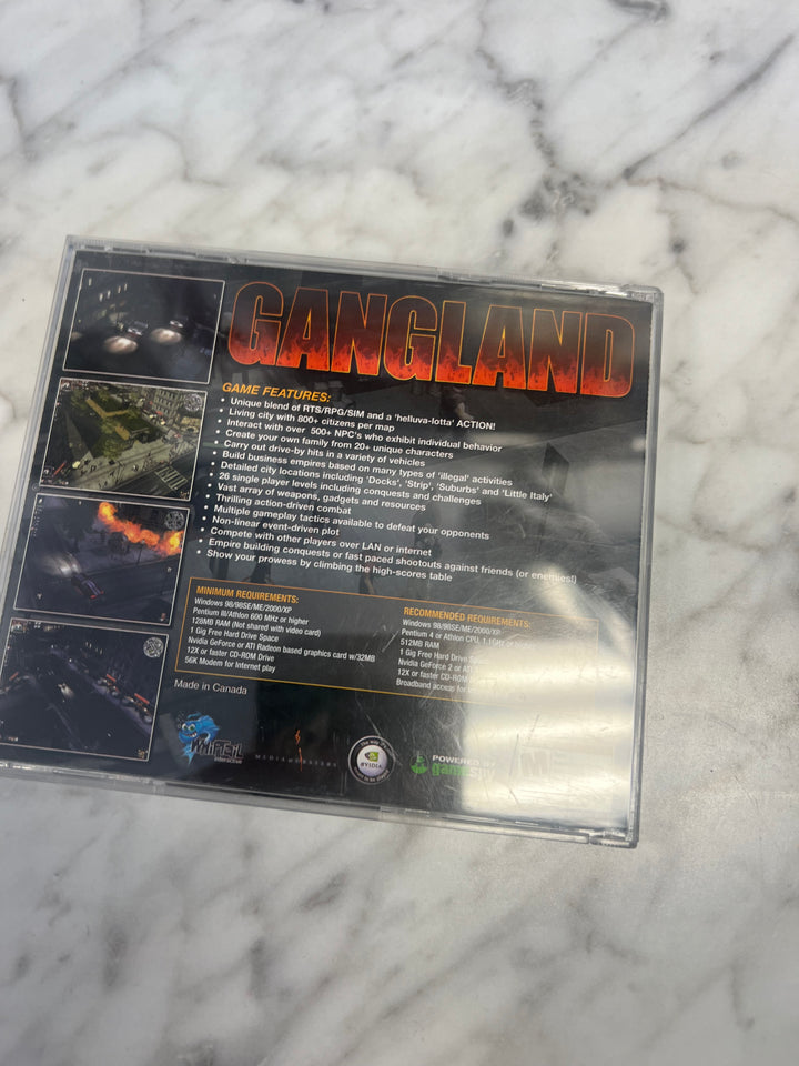 Gangland Jewel Case  PC CD-ROM    PC8124