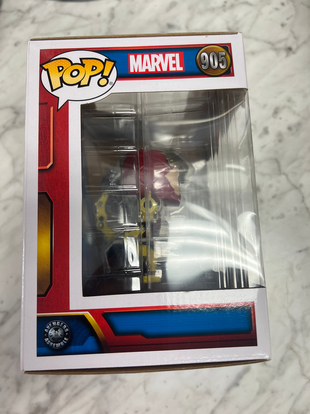 Funko Pop! Deluxe: Marvel - Iron Man with Gantry (Glows in the Dark) #905 FP101424