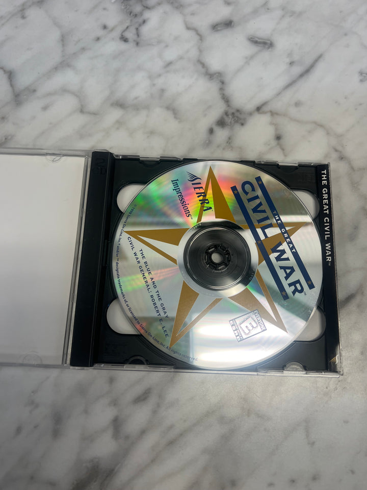 The Great Civil War Jewel Case  PC CD-ROM    PC8124