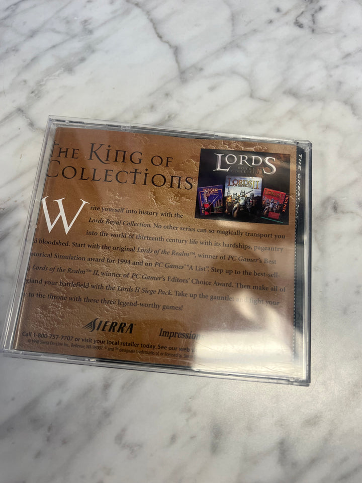 The Great Civil War Jewel Case  PC CD-ROM    PC8124