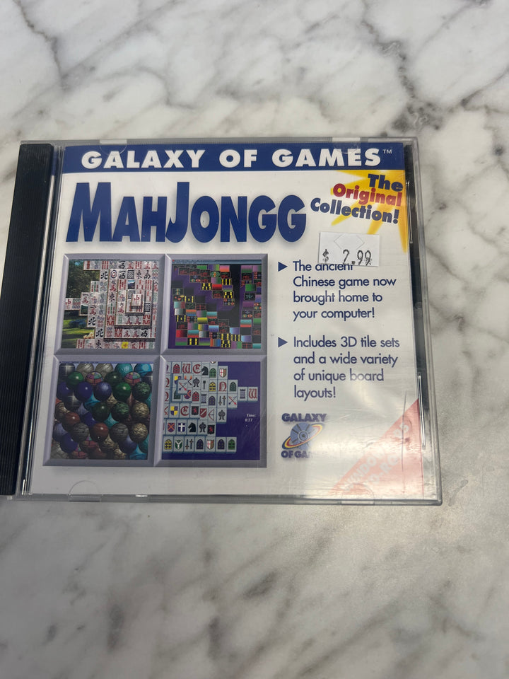 Galaxy of Games Mahjongg Jewel Case  PC CD-ROM    PC8124