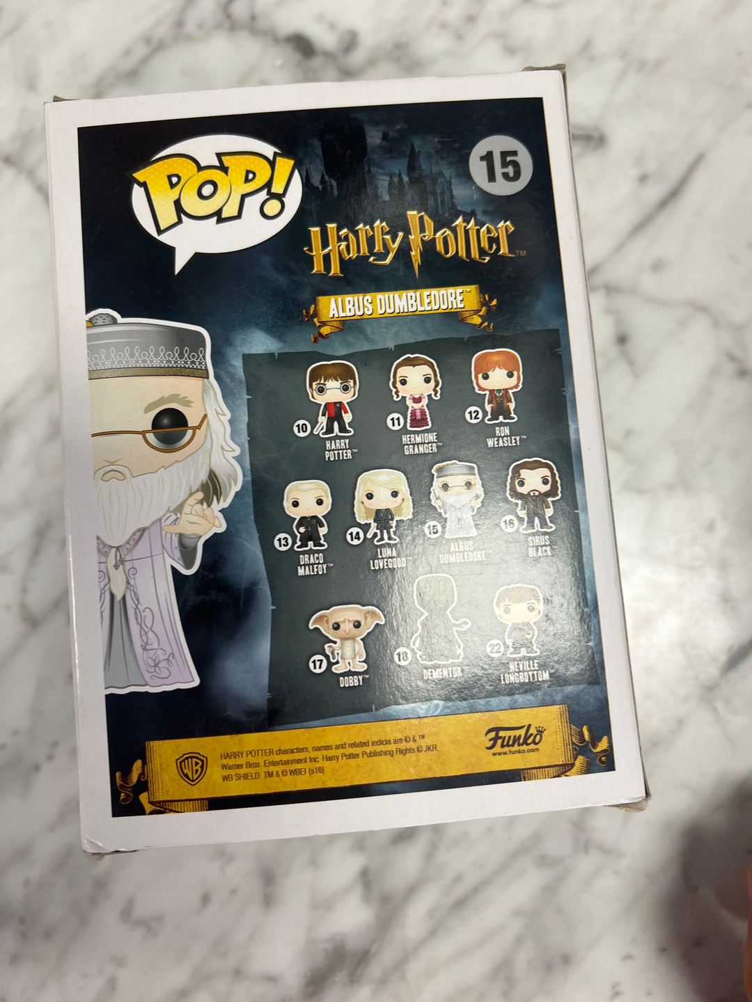 Funko Pop! Vinyl: Harry Potter - Albus Dumbledore #15  FP101424