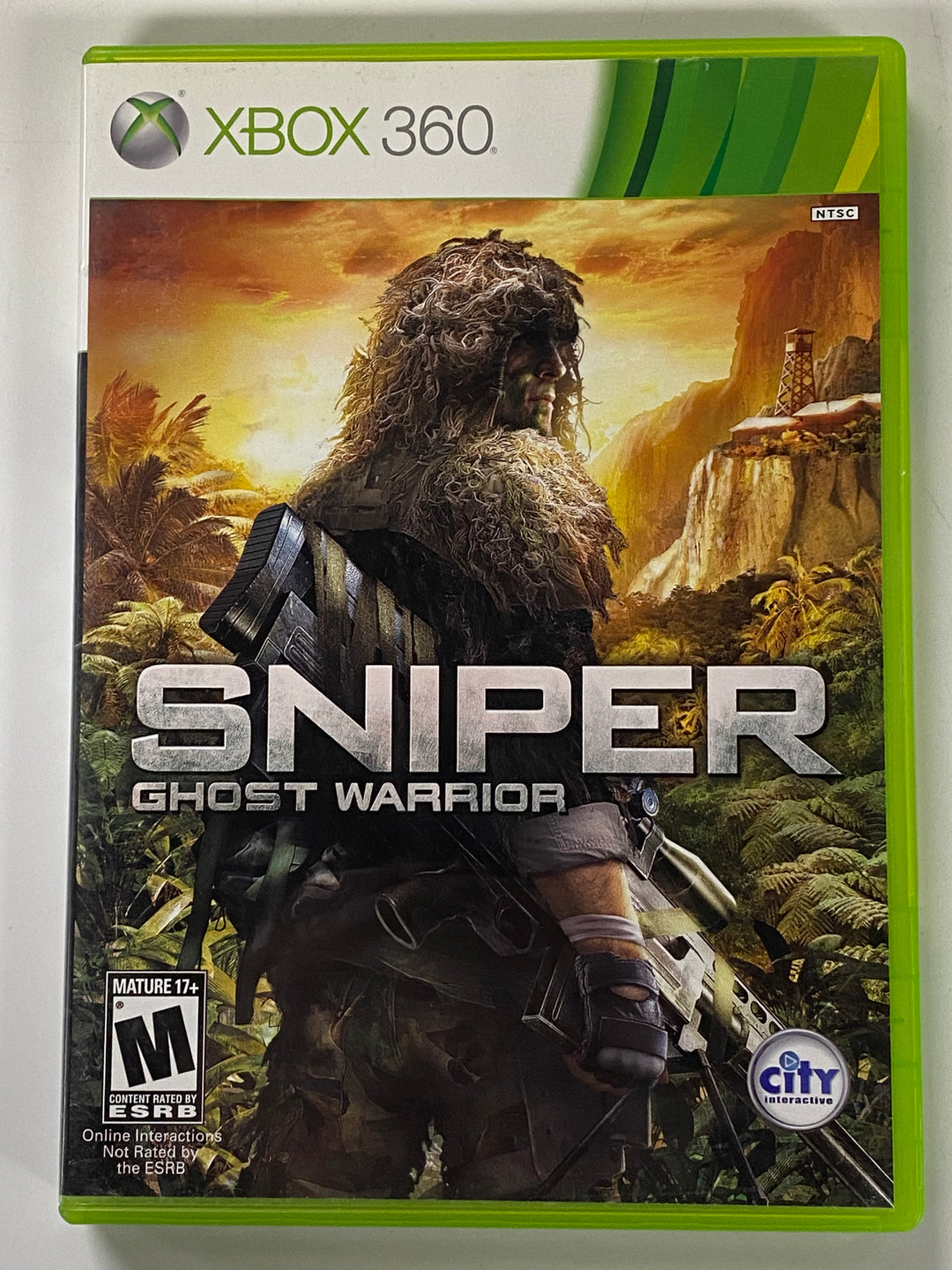 Sniper Ghost Warrior CASE ONLY Xbox 360 CO92326