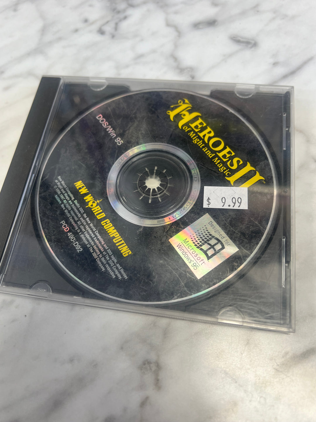 Heroes of Might and Magic II Jewel Case  PC CD-ROM    PC8124