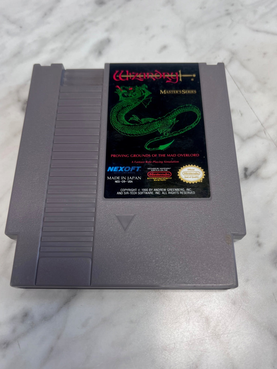 Wizardry Masters Series: Proving Grounds of the Mad Overlord - NES NI11525