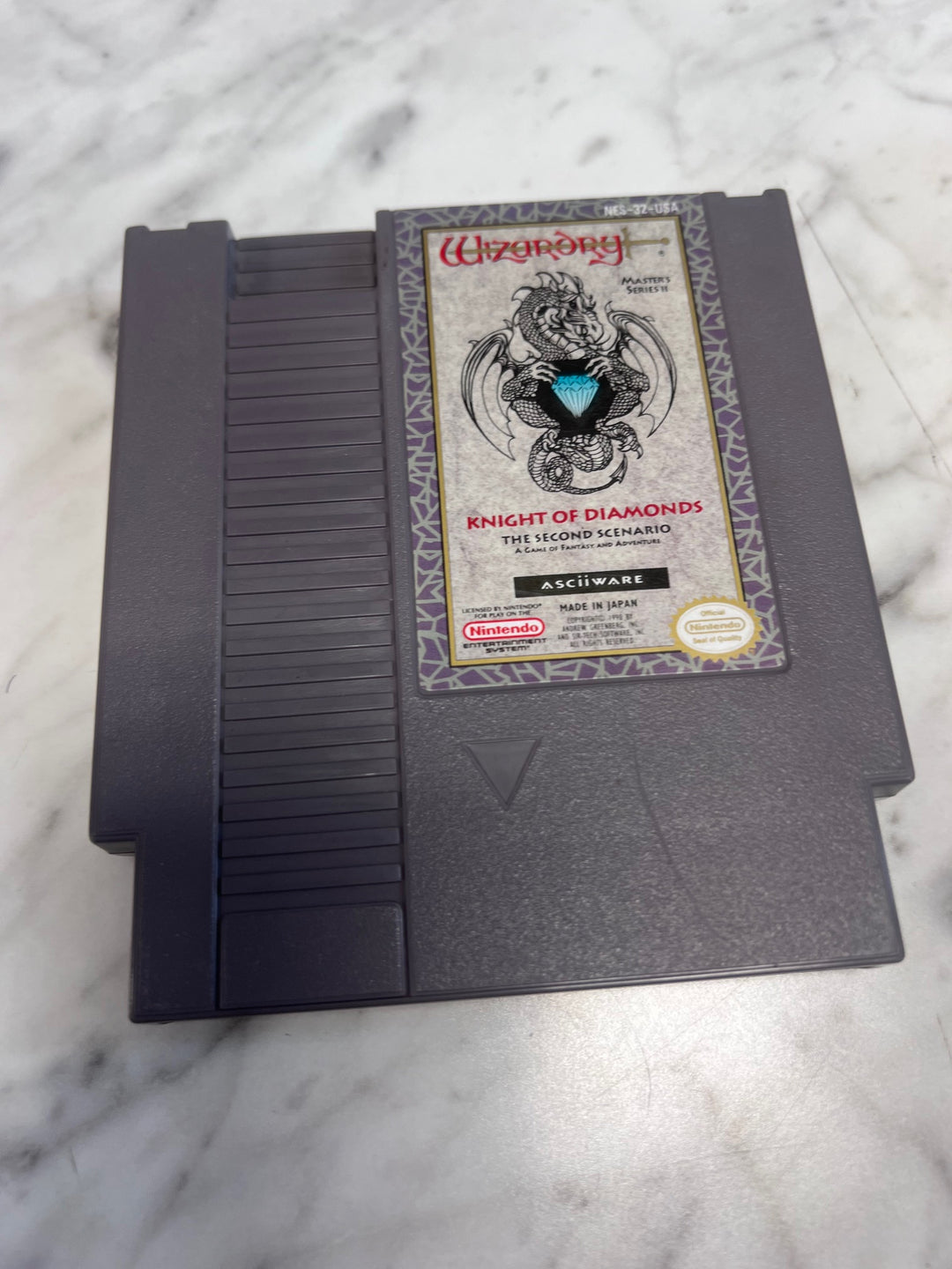 Wizardry Masters Series II: Knight of Diamonds the Second Scenario - NES NI11525