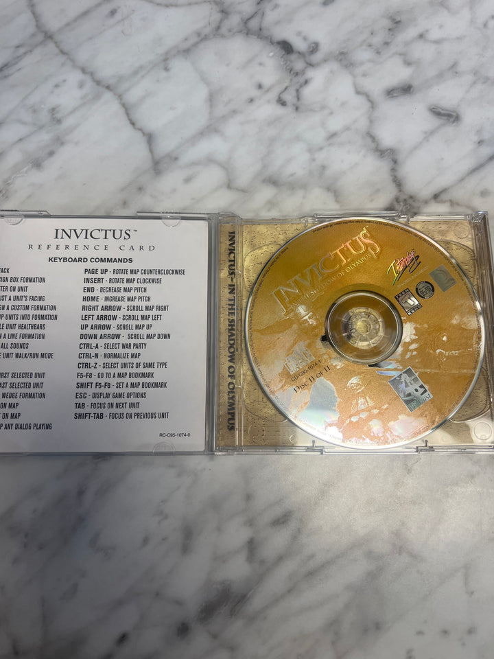 Invictus in the Shadows of Olympus Jewel Case  PC CD-ROM    PC8124