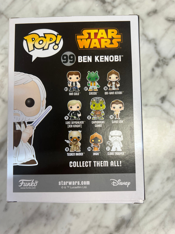 Funko Pop Star Wars #99 Ben Kenobi Smuggler's Bounty Exclusive  FP101424