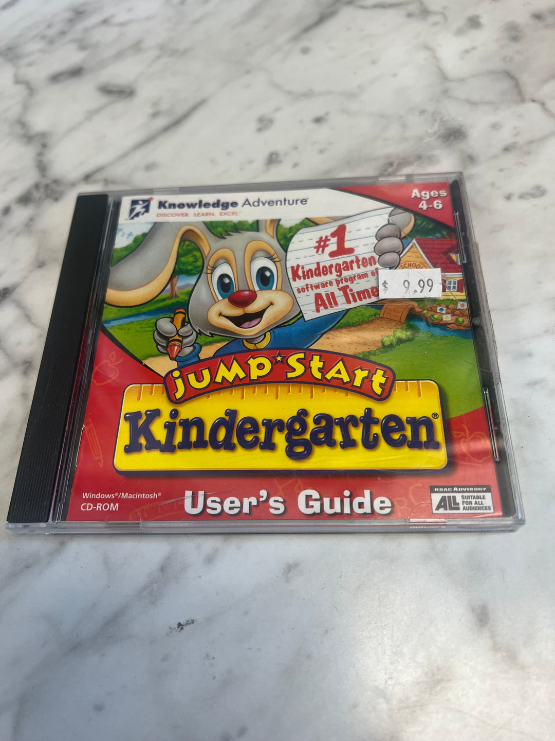 Jump Start Kindergarten Jewel Case  PC CD-ROM    PC8124