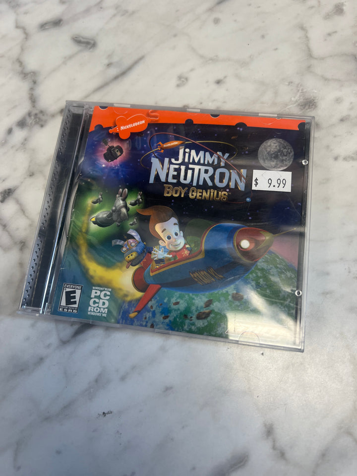 Jimmy Neutron Boy Genius Jewel Case  PC CD-ROM    PC8124