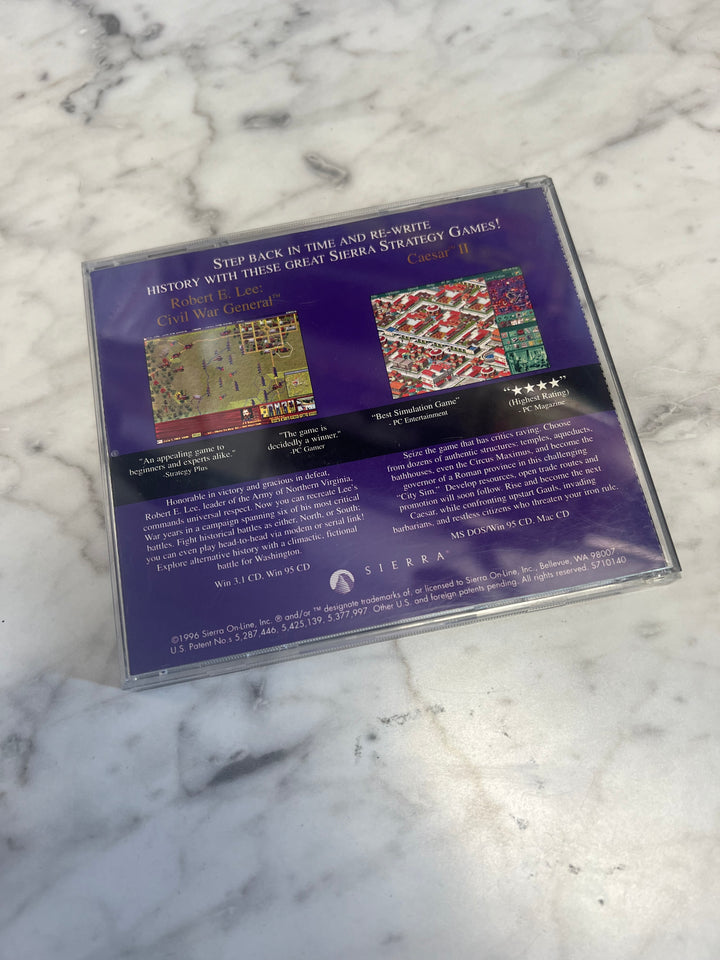 Lords of the Realm II Jewel Case  PC CD-ROM    PC8124