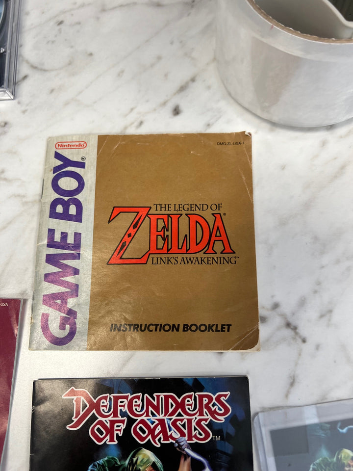 The Legend of Zelda Link's Awakening Game Boy Manual only
