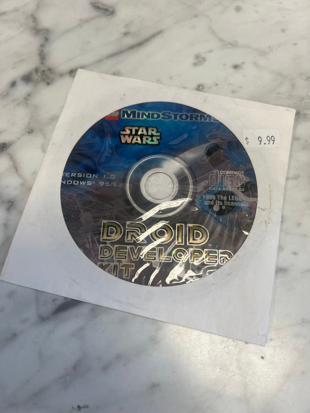 Lego Mind Storm Star Wars Droid Developer Kit Jewel Case  PC CD-ROM    PC8124